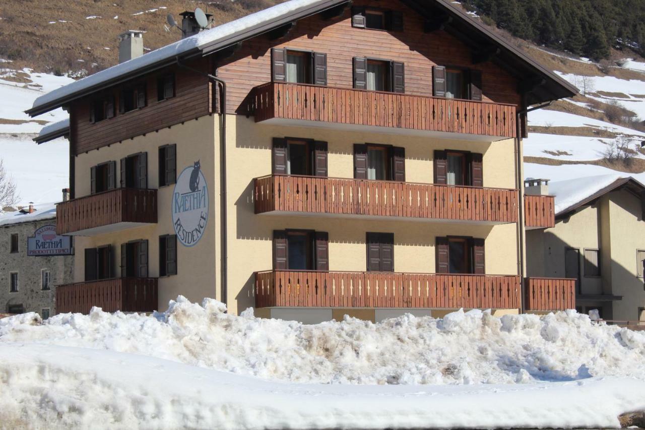 Residence Raethia Tra Bormio E Livigno Pradelle Dış mekan fotoğraf
